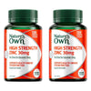 Nature's Own High Strength Zinc 30mg 120 Tablets Pack of 2