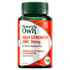 Nature's Own High Strength Zinc 30mg 120 Tablets