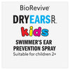 BioRevive DryEars Kids Swimmer's Ear Prevention Spray Blue 30mL
