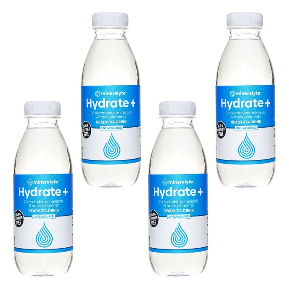 Mineralyte Unflavoured Drink 500mL Pack of 4