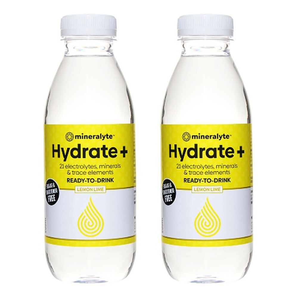 Mineralyte Lemon/Lime Drink 500mL Pack of 2