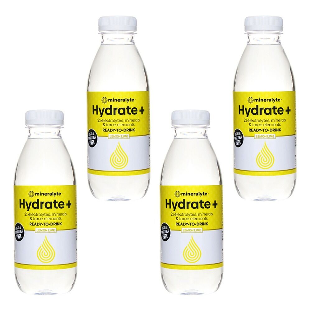 Mineralyte Lemon/Lime Drink 500mL Pack of 4