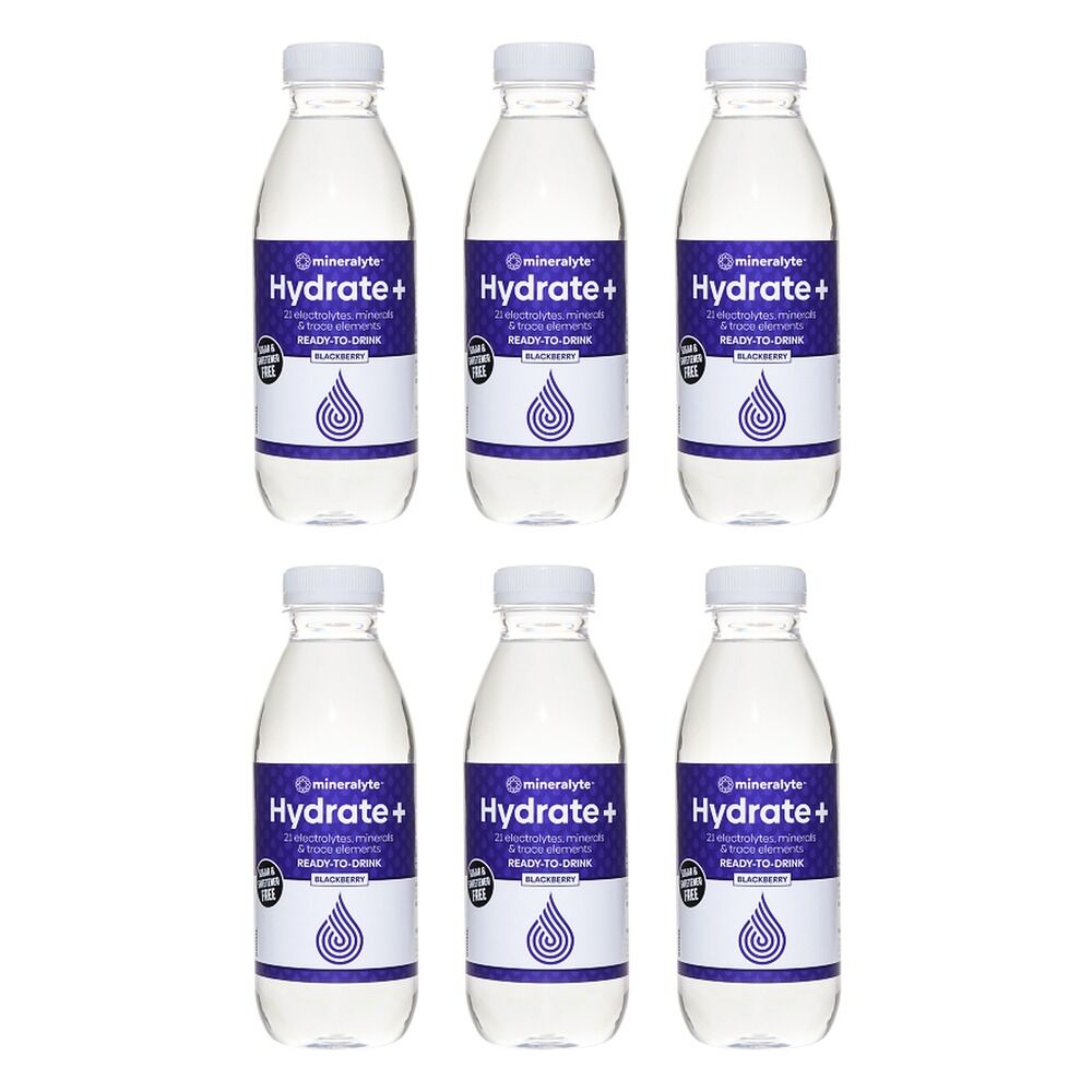 Mineralyte Blackberry Drink 500mL Pack of 6