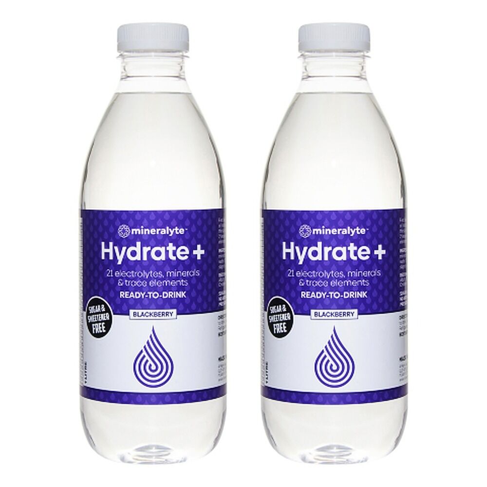 Mineralyte Blackberry Drink, Litre Bottle Pack of 2