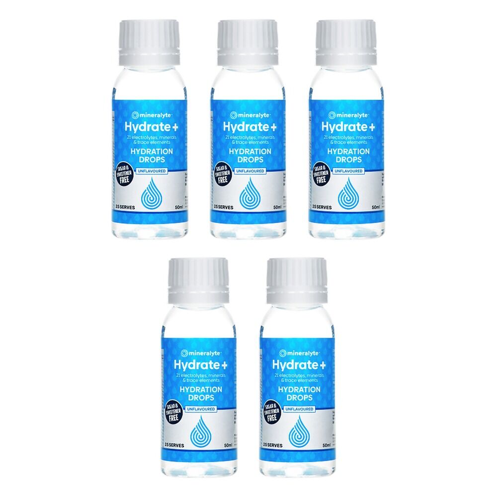 Mineralyte Concentrate Drops 50mL Pack of 5