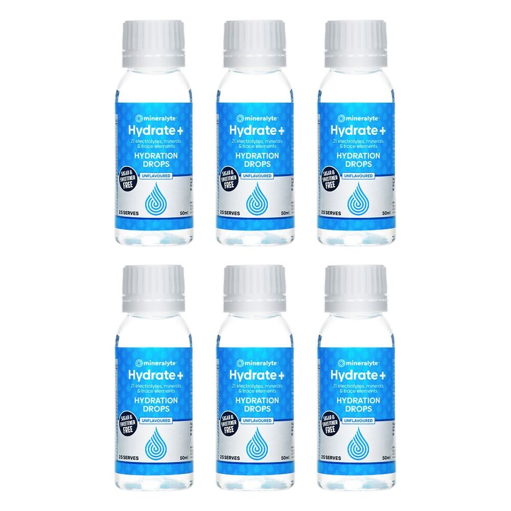 Mineralyte Concentrate Drops 50mL Pack of 6