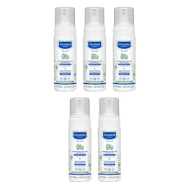 Mustela Newborn Foam Shampoo for Cradle Cap Prevention 150mL Pack of 5