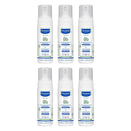 Mustela Newborn Foam Shampoo for Cradle Cap Prevention 150mL Pack of 6