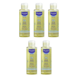 Mustela Baby Oil 100mL Pack of 5