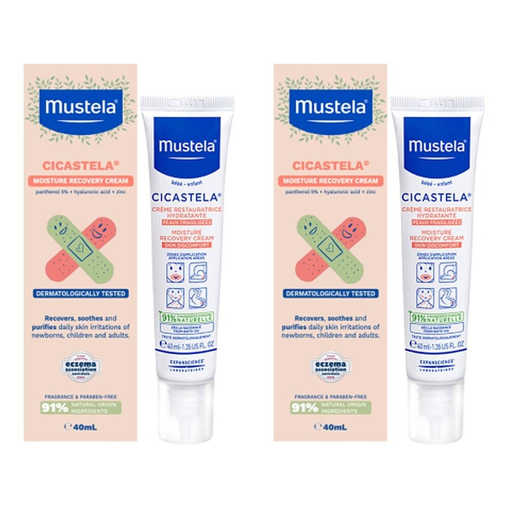 Mustela Cicastela SOS Recovery Cream 40mL Pack of 2