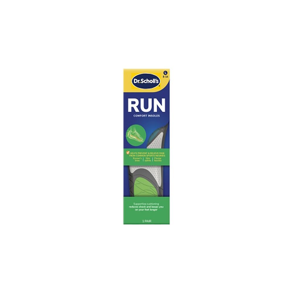 Scholl Run Comfort Insoles Large 8-14