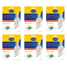 Scholl Soothing & Revitalising Foot Mask Pack of 6