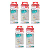 Pigeon Slim Neck Curve Bottle Home 150mL Pack of 5