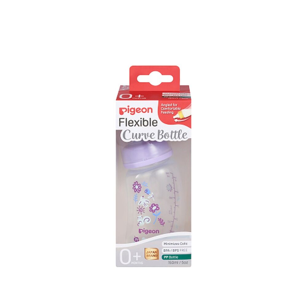 Pigeon Slim Neck Curve Bottle Garden 150mL