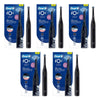 Oral-B iO2 Clean & Gentle Rechargeable Toothbrush Black Pack of 5