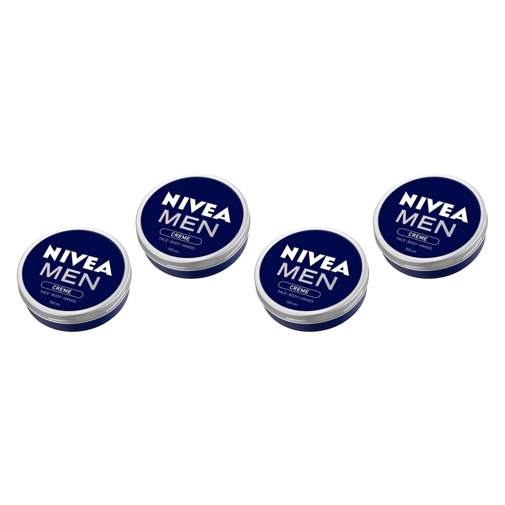 NIVEA Men Creme 150mL Pack of 4