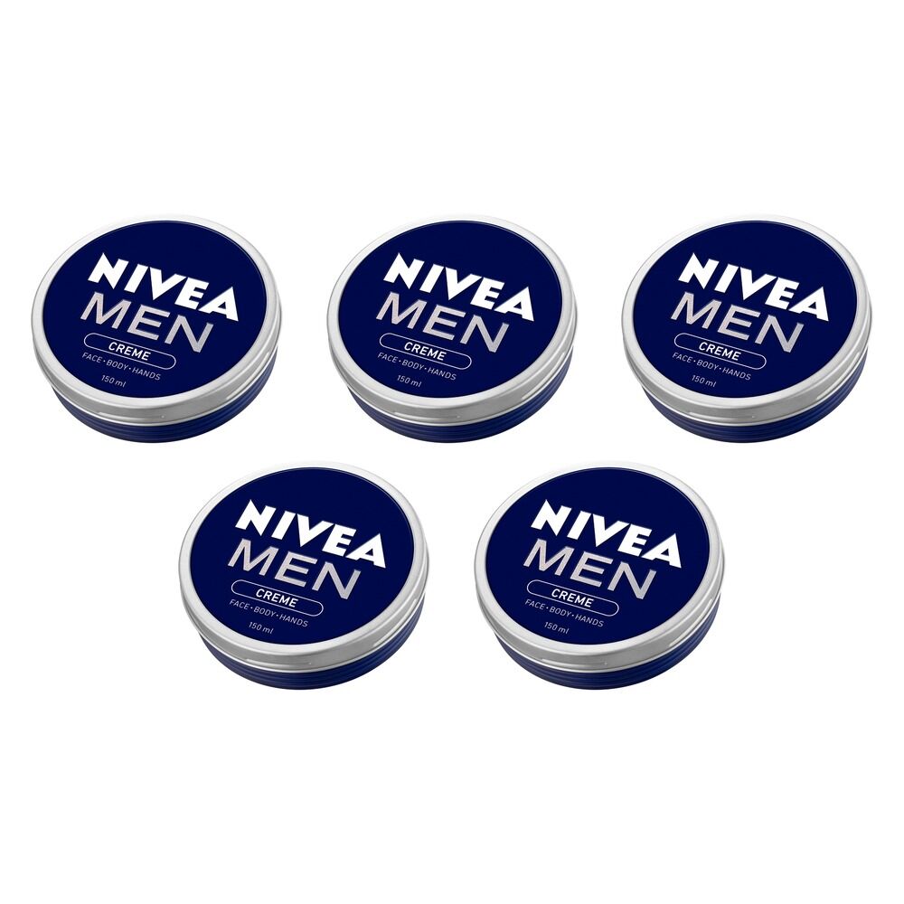 NIVEA Men Creme 150mL Pack of 5