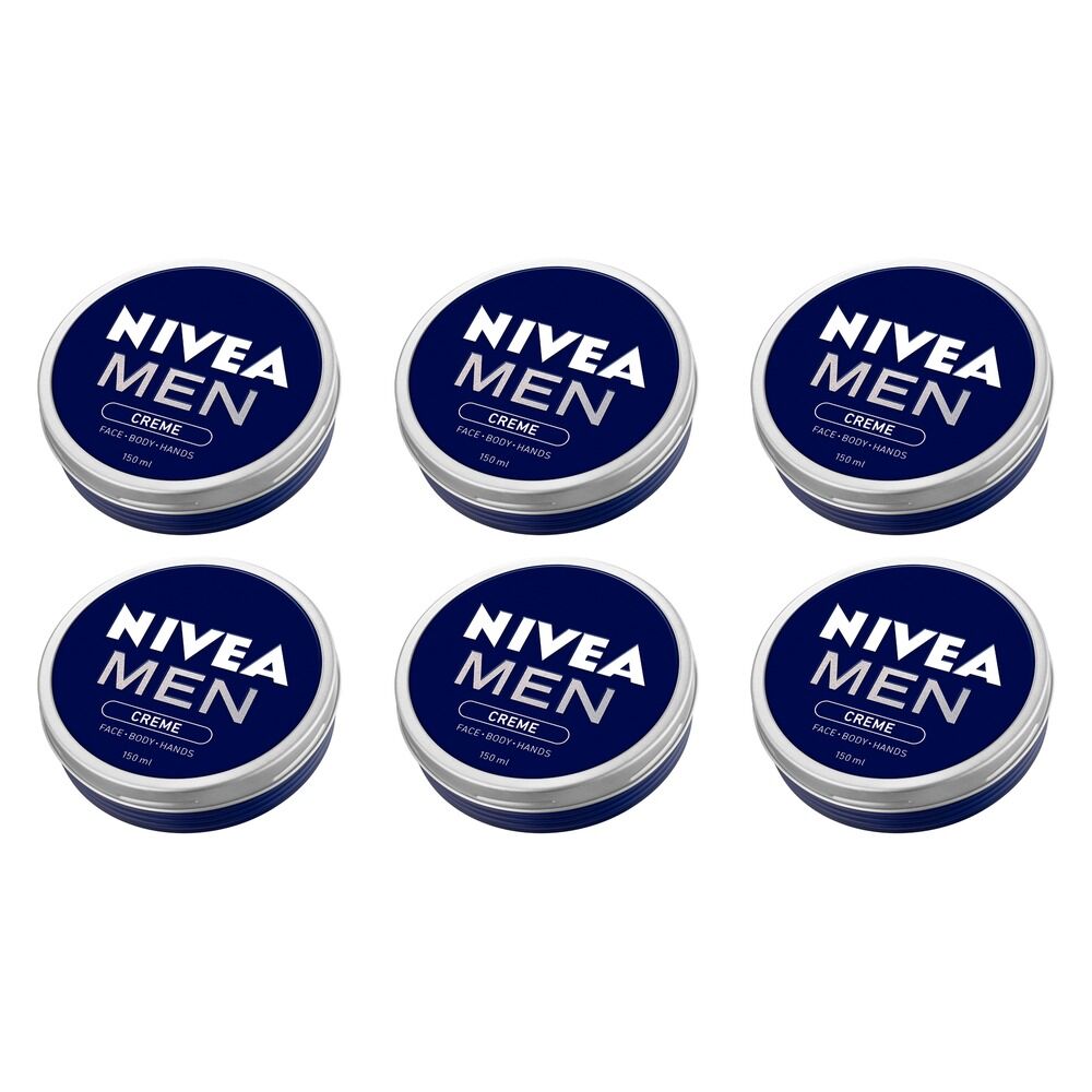NIVEA Men Creme 150mL Pack of 6