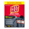 Deep Heat Back Pain Extra Large Heat Patches 4 Pack