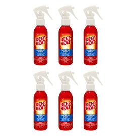 Deep Heat Pain Relief Spray 100mL Pack of 6