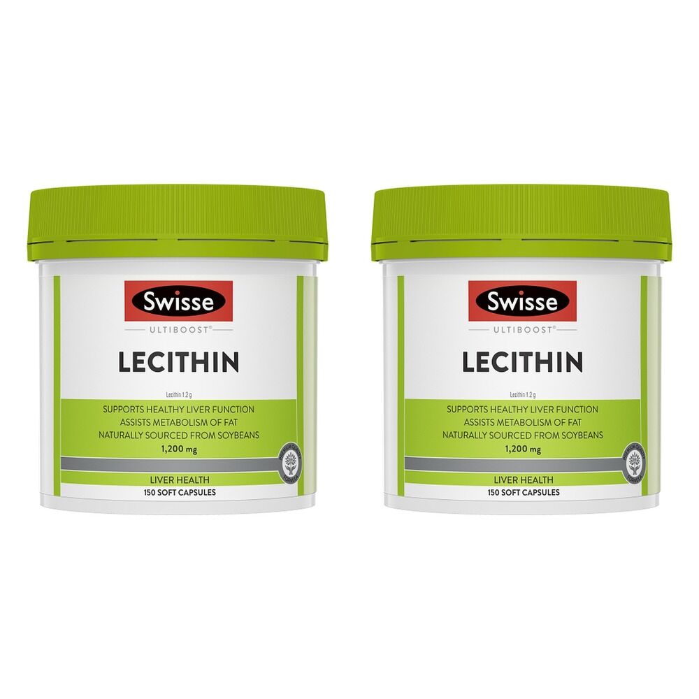 Swisse Ultiboost Lecithin 150 Capsules Pack of 2