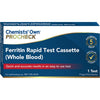 Chemists' Own PROCHECK Ferritin Rapid Test Cassette Whole Blood