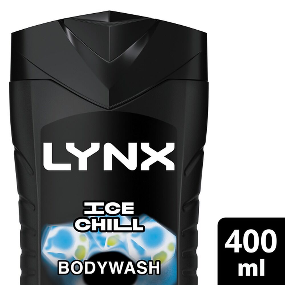 Lynx Ice Chill 3-in-1 Body Wash 400mL