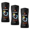 Lynx Smell Ready 3-in-1 Body Wash 400mL Pack of 3
