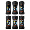 Lynx Smell Ready 3-in-1 Body Wash 400mL Pack of 6