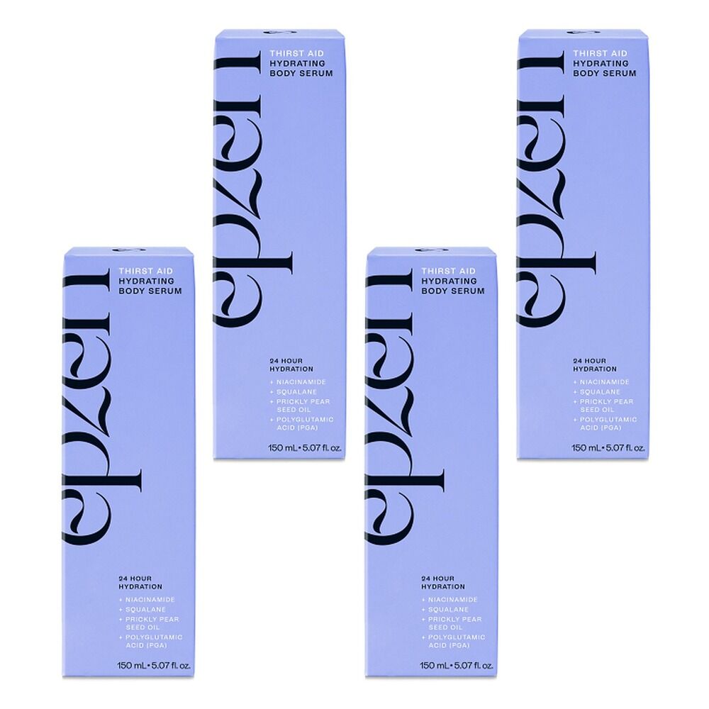 EpZen Thirst Aid Hydrating Body Serum 150mL Pack of 4