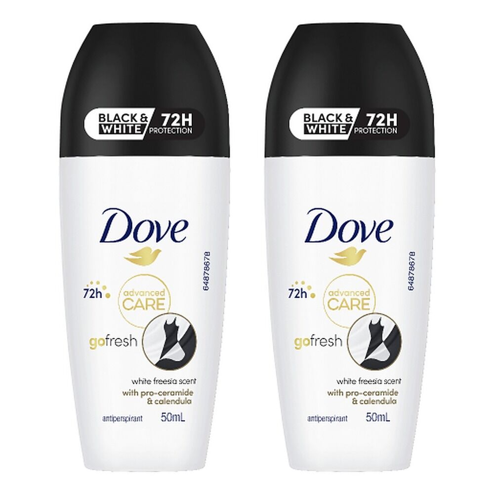 Dove Advanced Care Antiperspirant 72HR Protection Invisible Dry Pack of 2