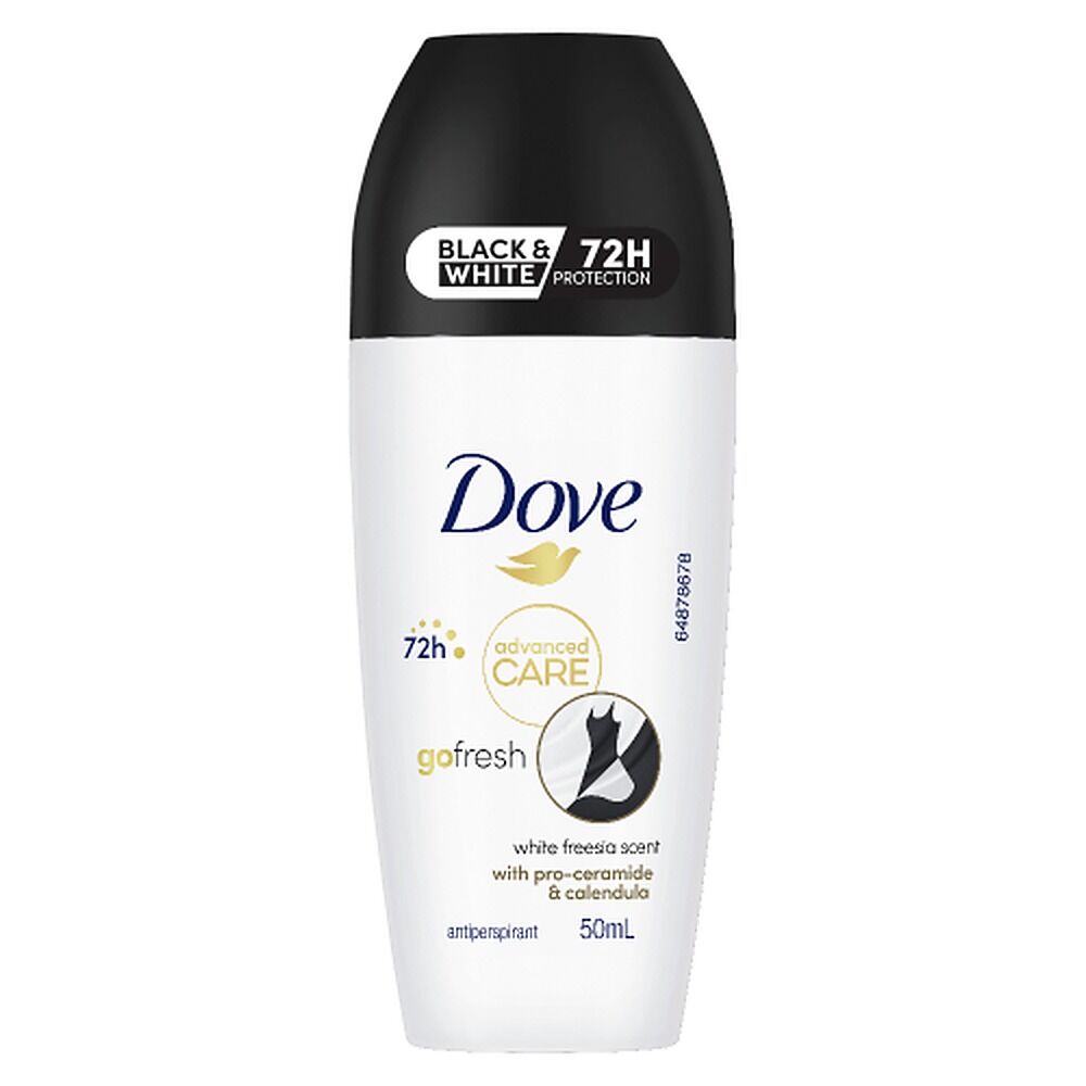 Dove Advanced Care Antiperspirant 72HR Protection Invisible Dry Roll-On 50mL