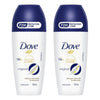 Dove Advanced Care Antiperspirant 72HR Protection Original Roll-On Pack of 2