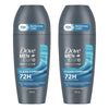 Dove Men Deodorant Advanced 72HR Roll-On Clean Comfort 50mL Pack of 2