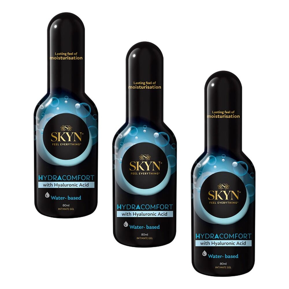 Skyn HydrAcomfort Lubricant 80mL Pack of 3
