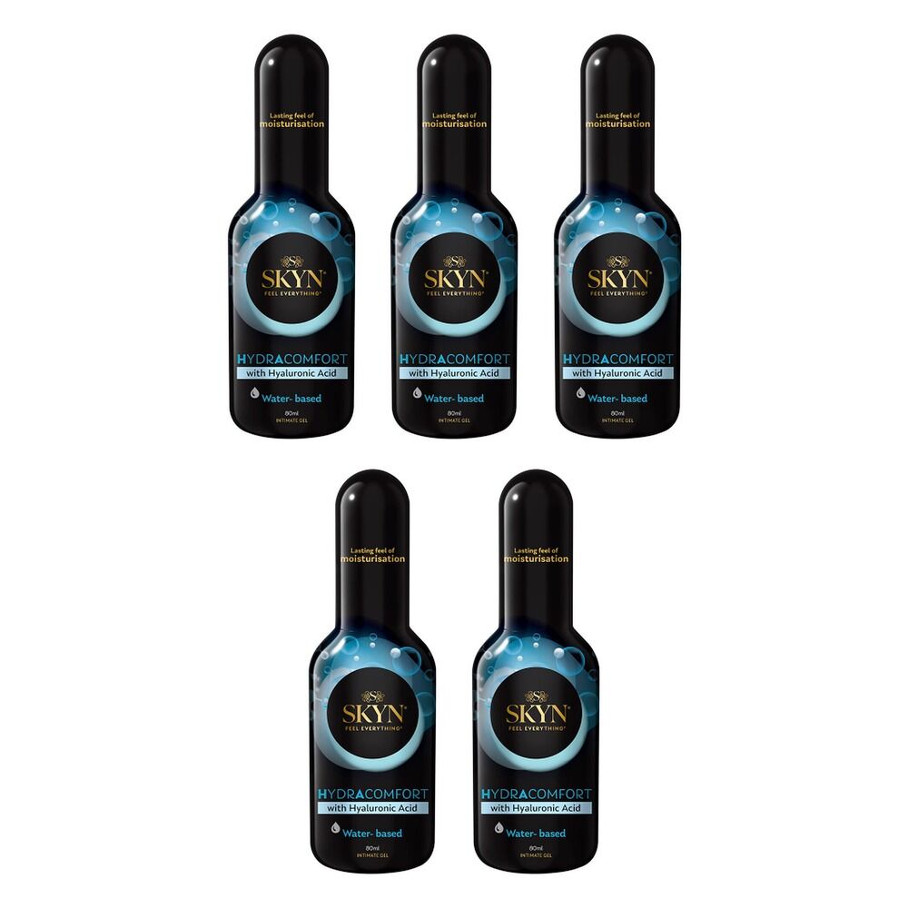 Skyn HydrAcomfort Lubricant 80mL Pack of 5