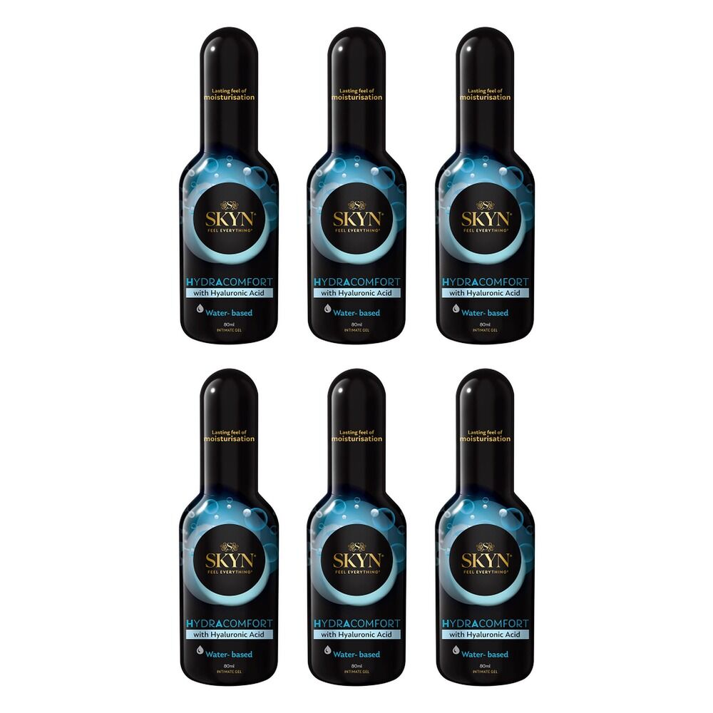 Skyn HydrAcomfort Lubricant 80mL Pack of 6