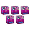 Poise LiveFree Regular No Wings Ultra-Thin Pads 14 Pack x 4 Bundle of 5