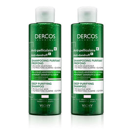 Dercos Anti-Dandruff K Deep Purifying Shampoo 200mL Pack of 2
