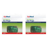 EziMed Waterstop Ear Plugs x 6 Bundle of 2