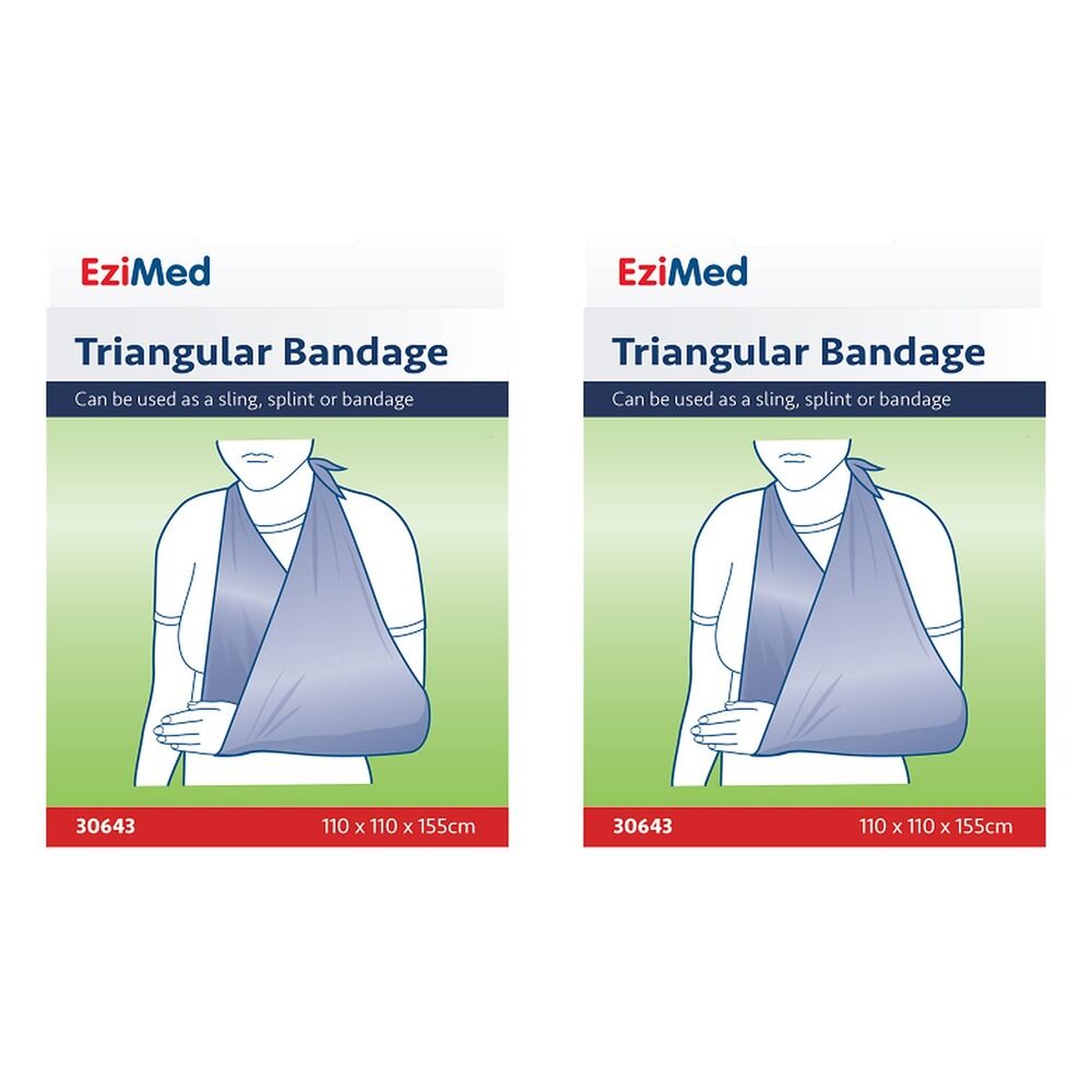 Ezimed Triangular Bandage Pack of 2