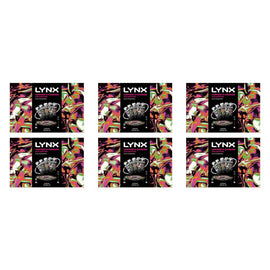 Lynx Leather & Cookies Collection Body Spray Gift Set Five Piece Pack of 6