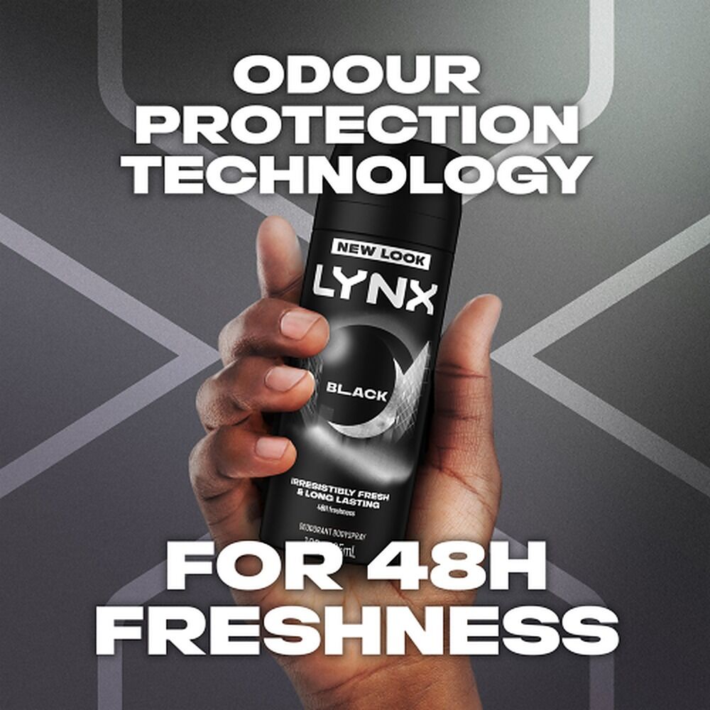 Lynx Black Duo Body Spray & Body Wash Gift Set 2 Piece