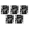 Lynx Black Trio Body Spray, Antiperspirant & Body Wash Set 3 Piece Pack of 5