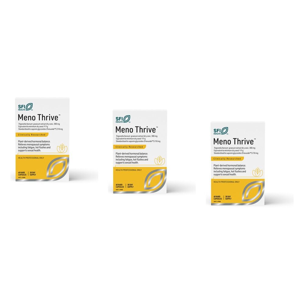 SFI Health Meno Thrive 60 Capsules Pack of 3