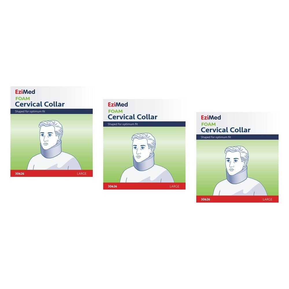 EziMed Foam Collar Large Pack of 3