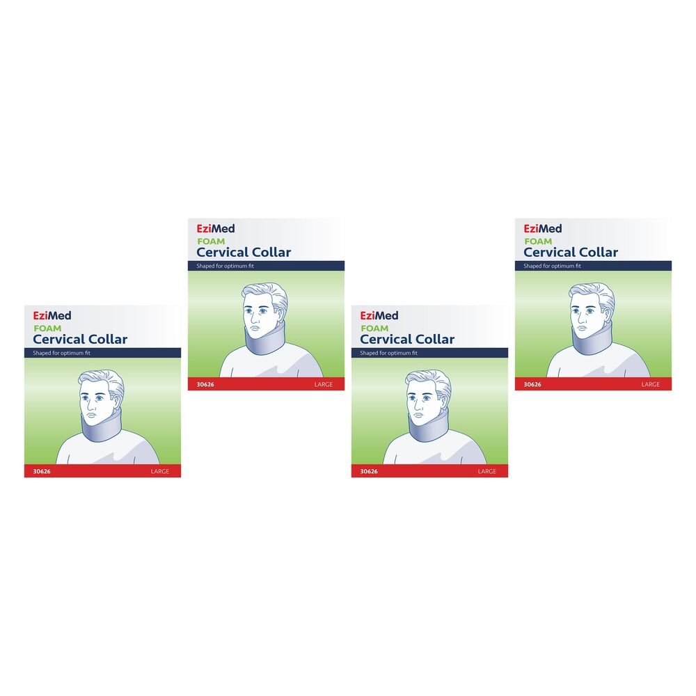 EziMed Foam Collar Large Pack of 4