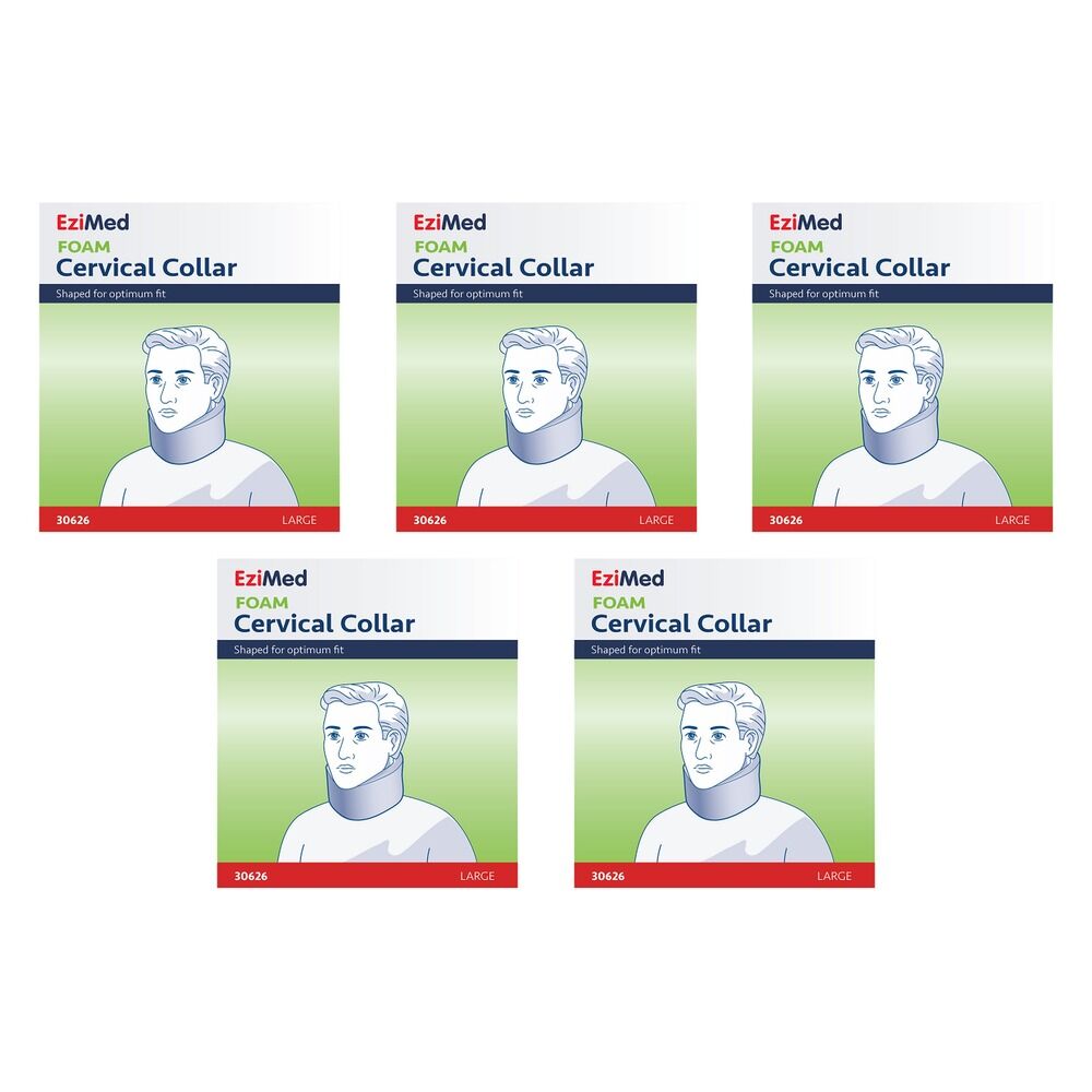 EziMed Foam Collar Large Pack of 5