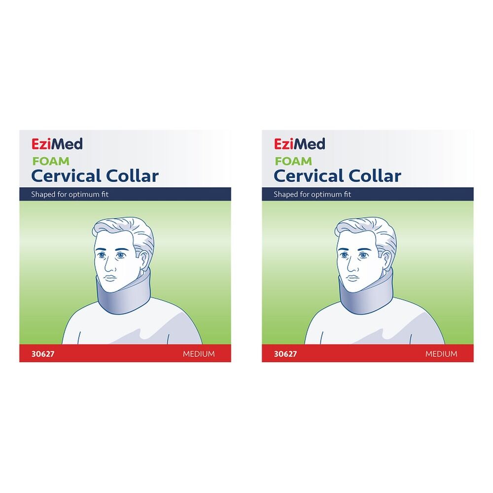 EziMed Foam Collar Medium Pack of 2