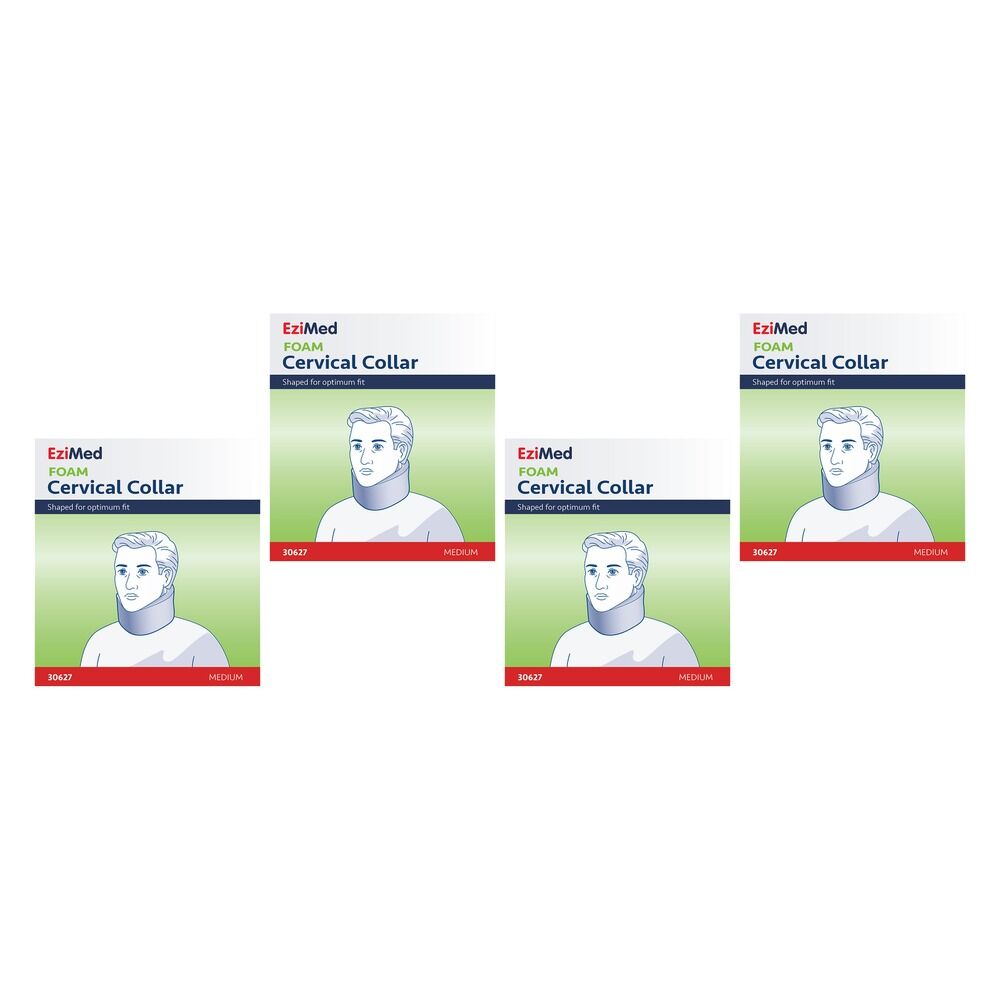 EziMed Foam Collar Medium Pack of 4